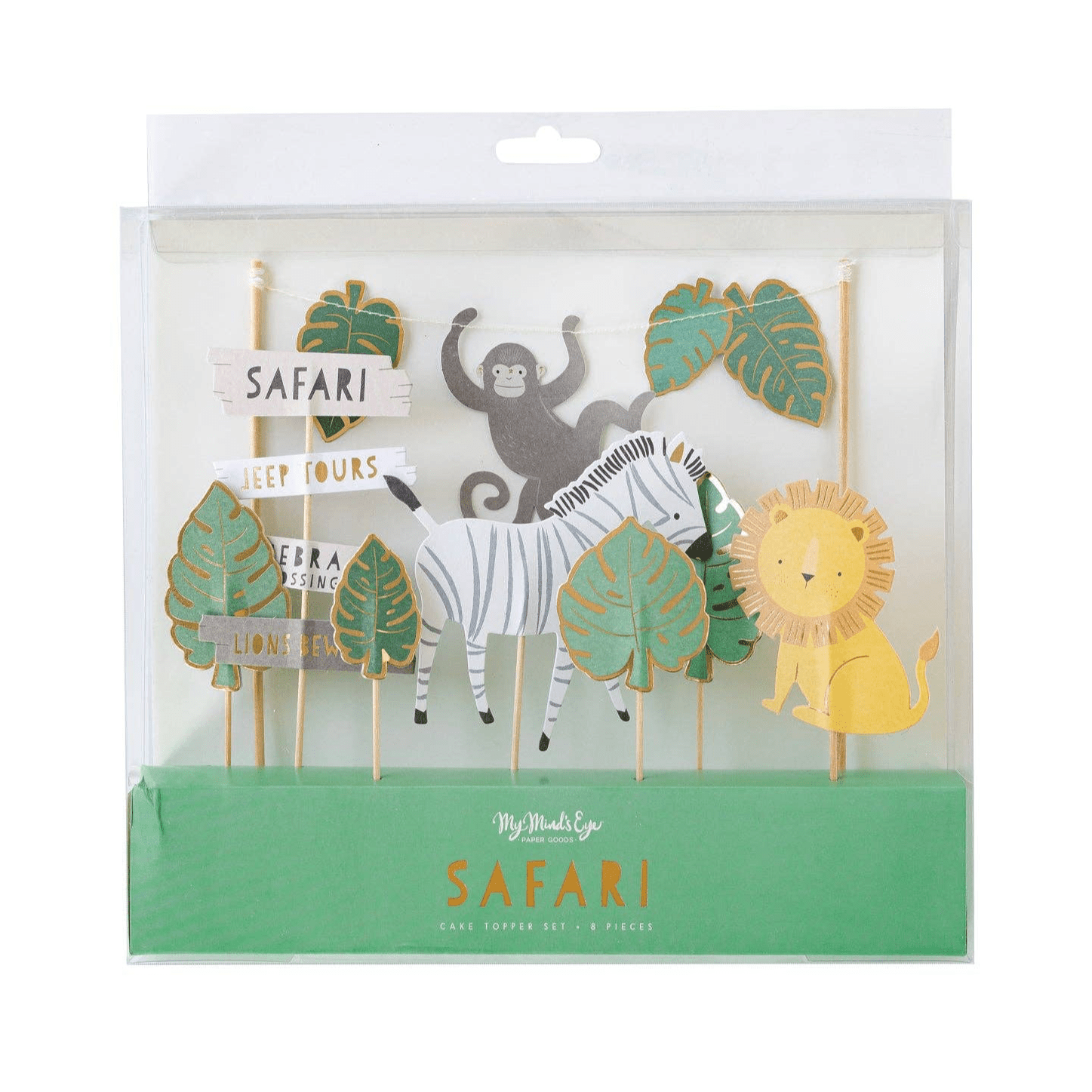 Safari Cake Toppers - bubblegum market