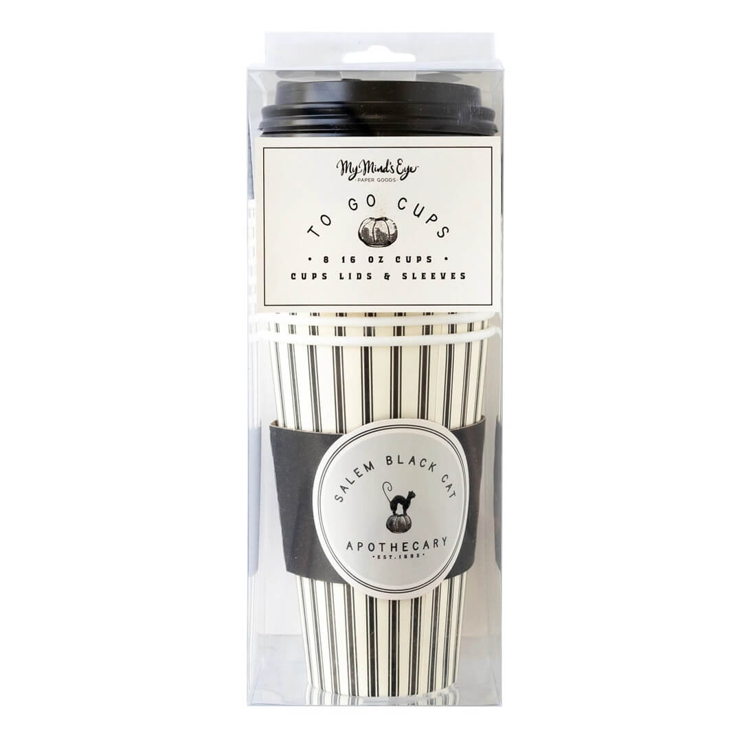 Salem Apothecary Black Cat To Go Cups - bubblegum market