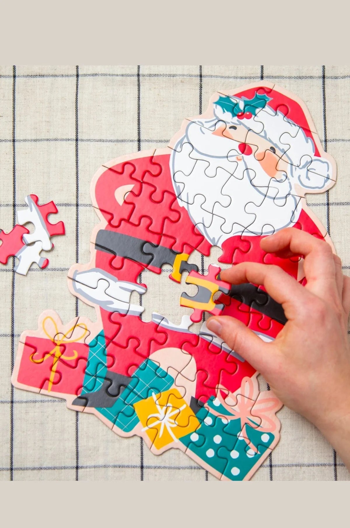 Santa Christmas Puzzle (50 pcs) - bubblegum market