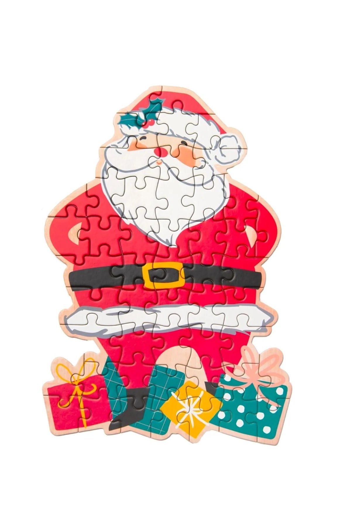 Santa Christmas Puzzle (50 pcs) - bubblegum market