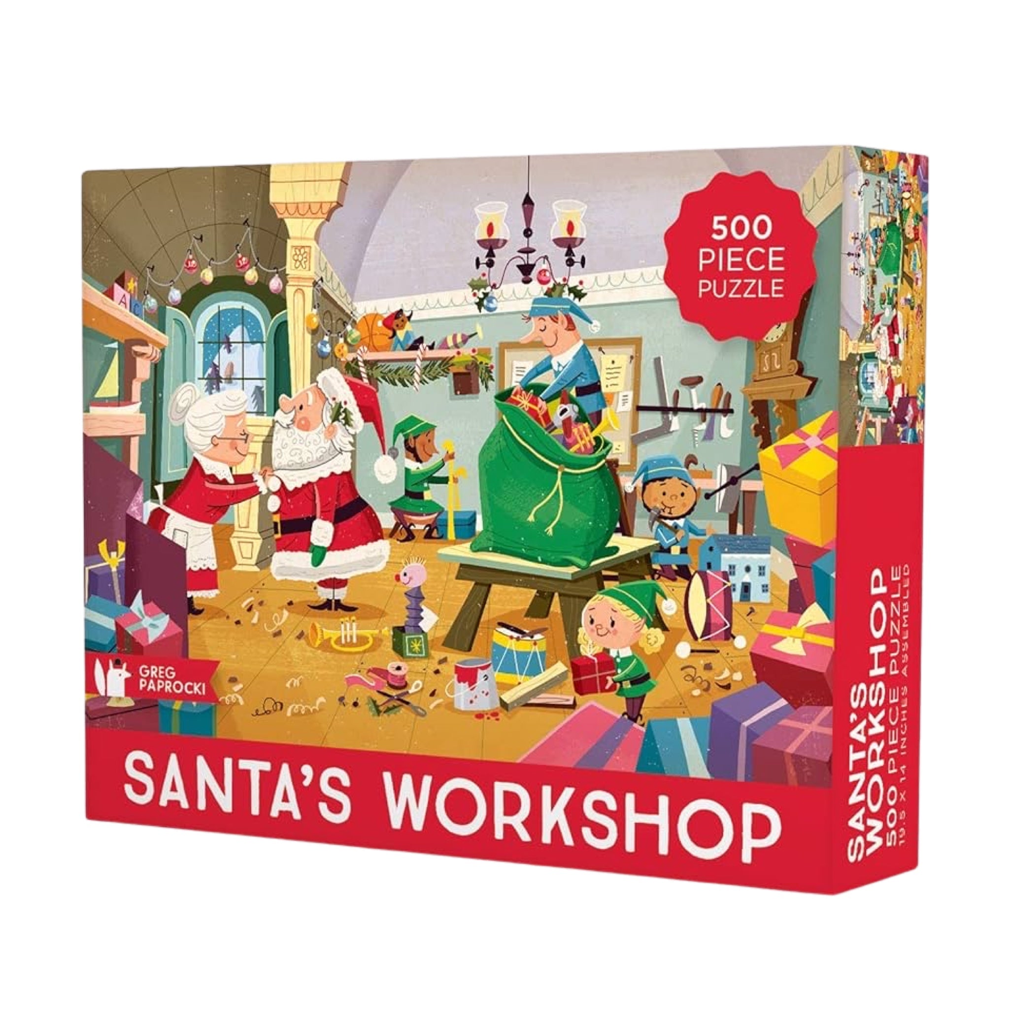 Santa's Workshop 500 - Piece Puzzle - bubblegum market