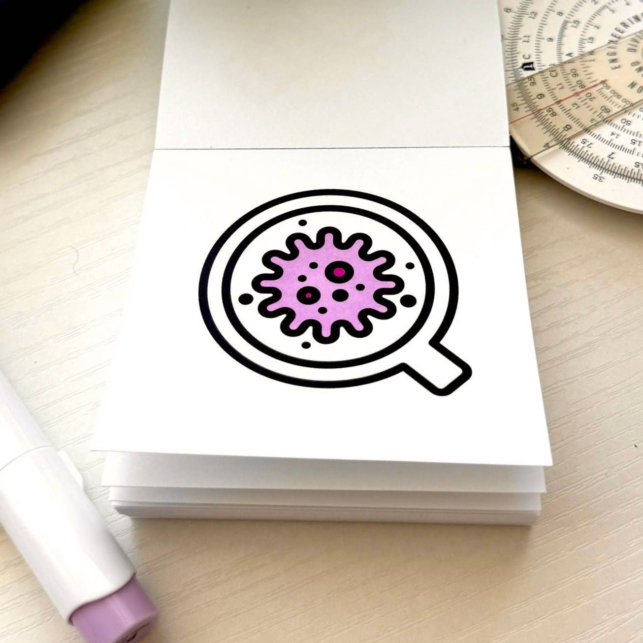 Science & Space Mini Coloring Pad - bubblegum market