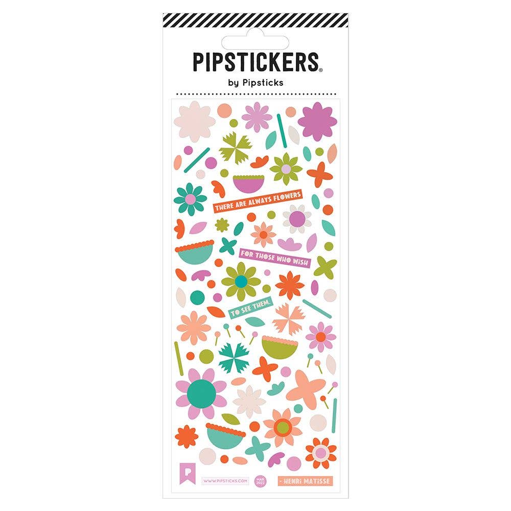 See The Flowers Stickers - bubblegum market