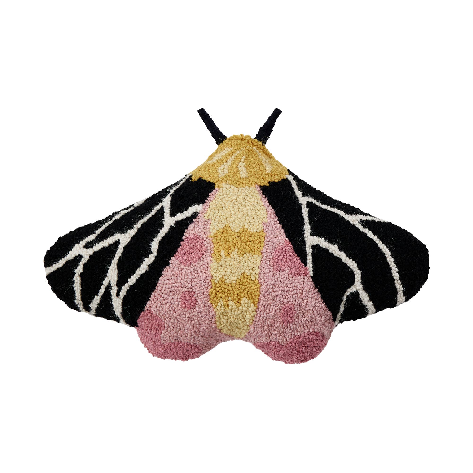 Shaped Moth Hook Pillow - bubblegum market