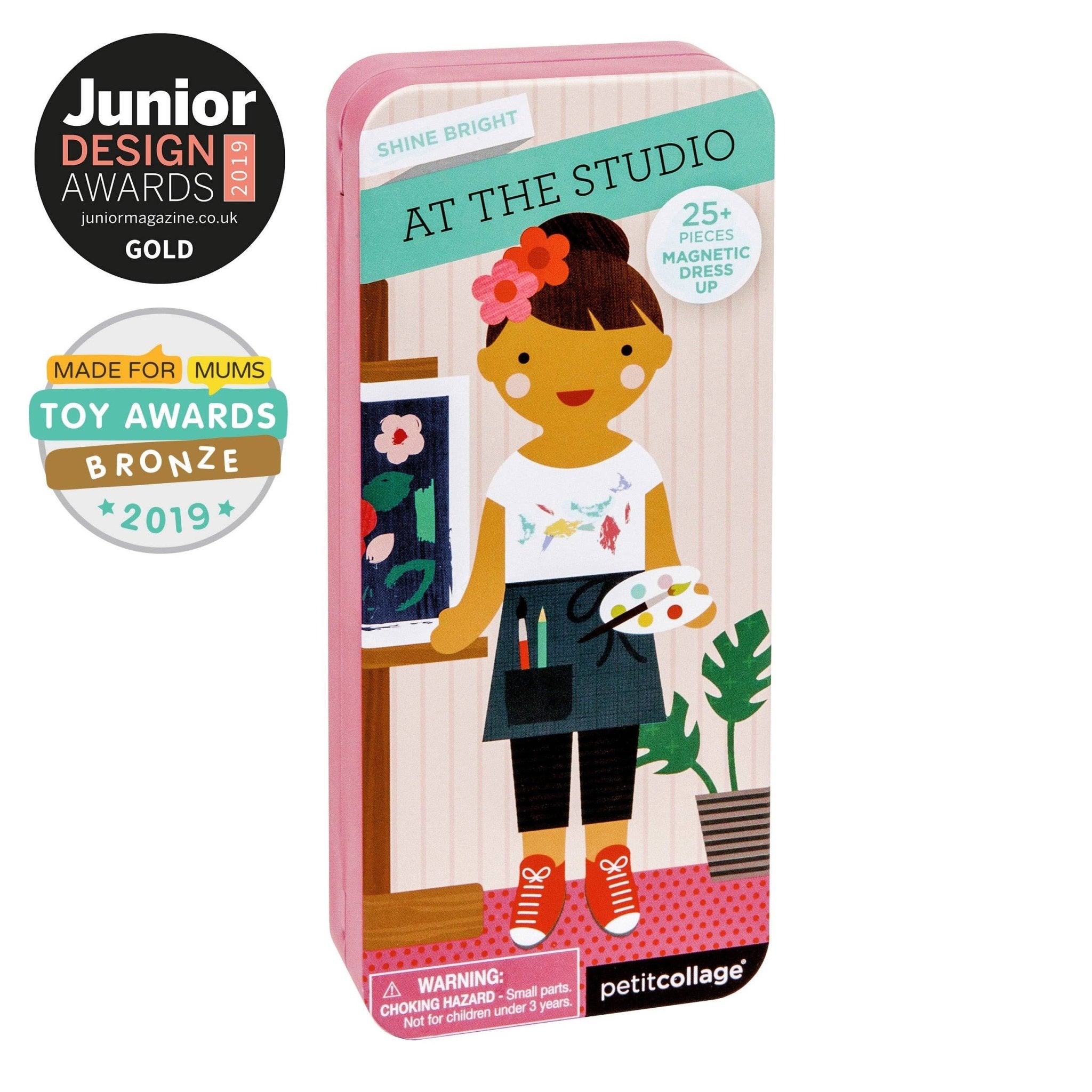 Shine Bright At The Studio Magnetic Play Set - bubblegum market