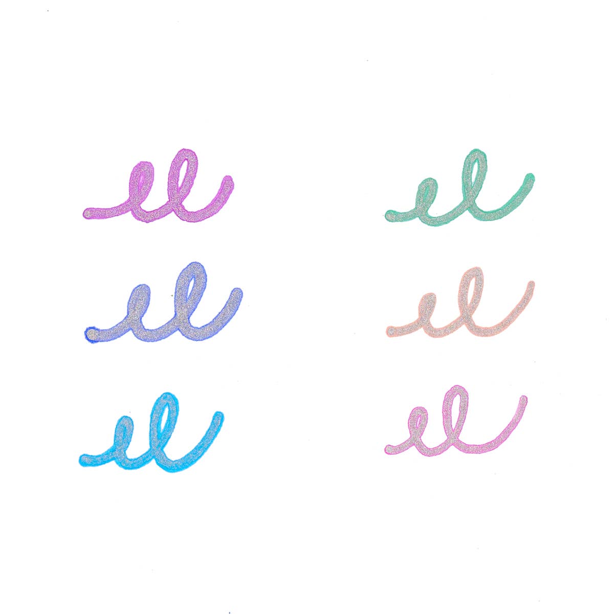 Silver Linings Outline Markers - bubblegum market