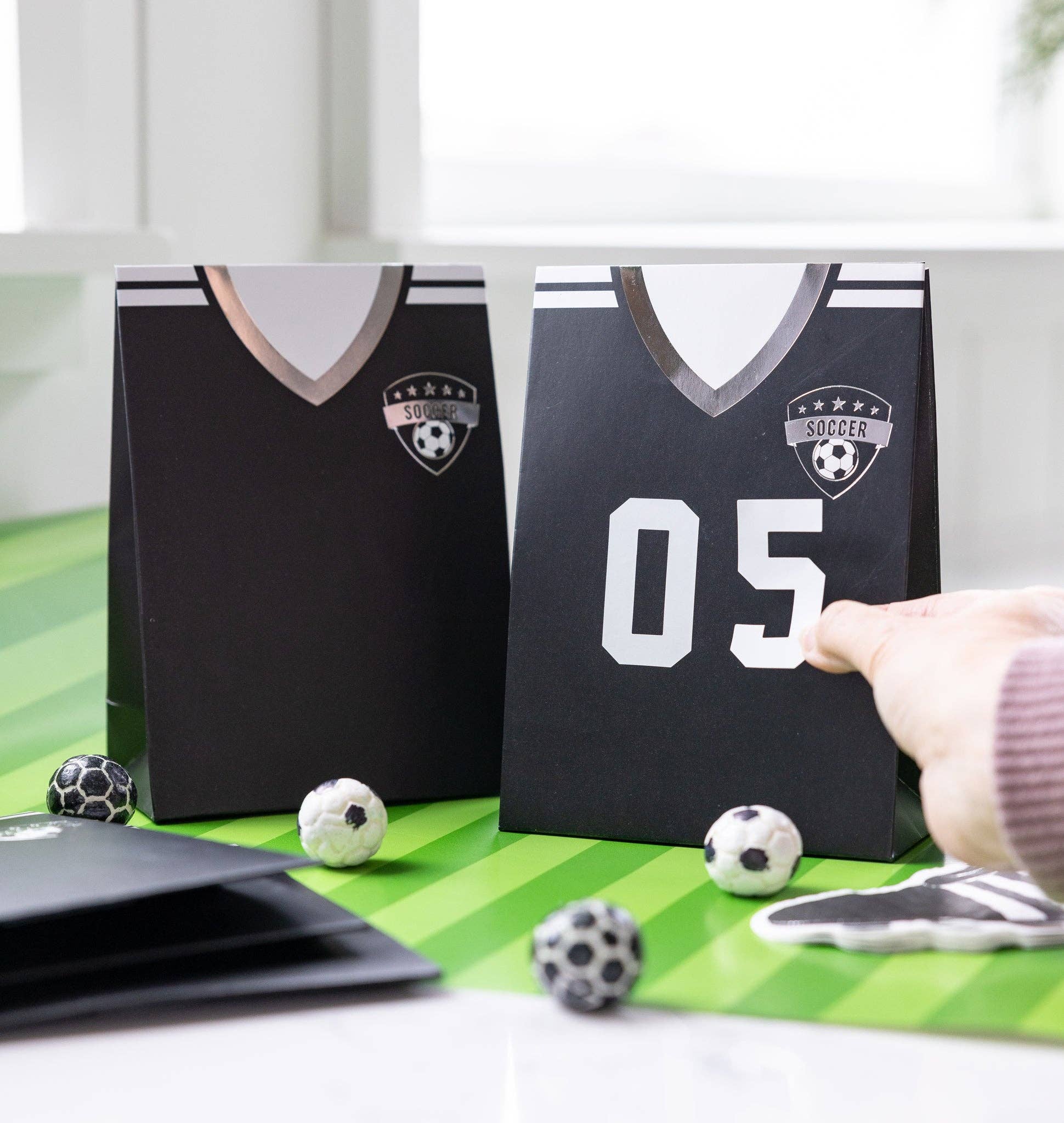 Soccer Treat / Favor Bags - bubblegum market