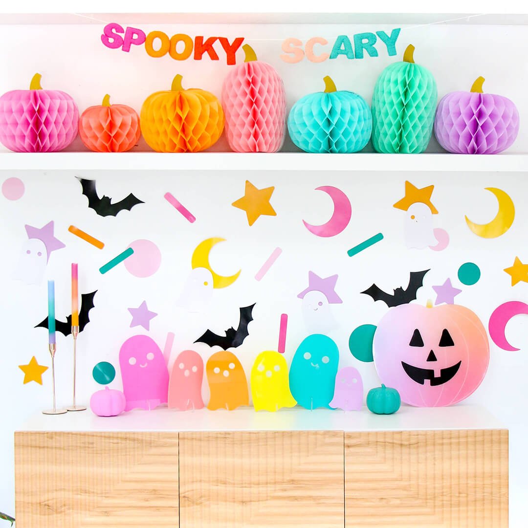 Spooktastic Giant Halloween Confetti / Wall Decor Mix - bubblegum market