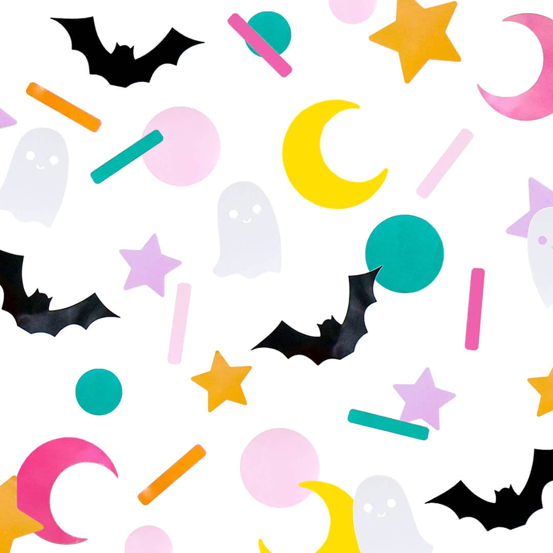 Spooktastic Giant Halloween Confetti / Wall Decor Mix - bubblegum market