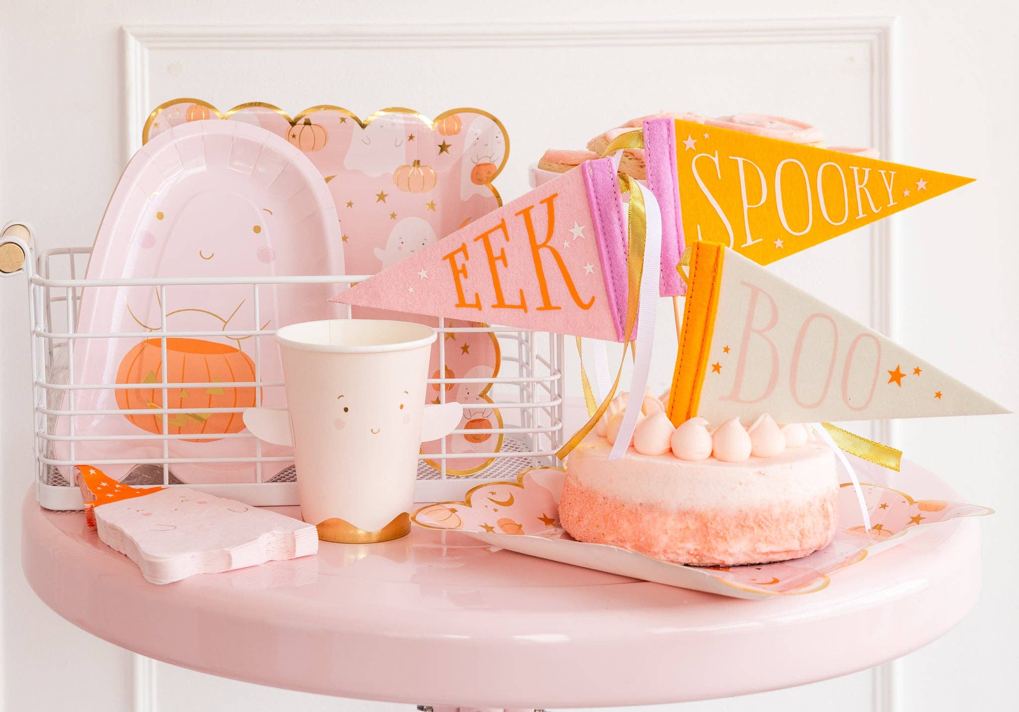 Spooky Mini Felt Pennant Set - bubblegum market