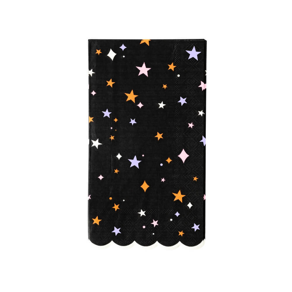 Spooky Sweets Starry Halloween Paper Dinner Napkins - bubblegum market