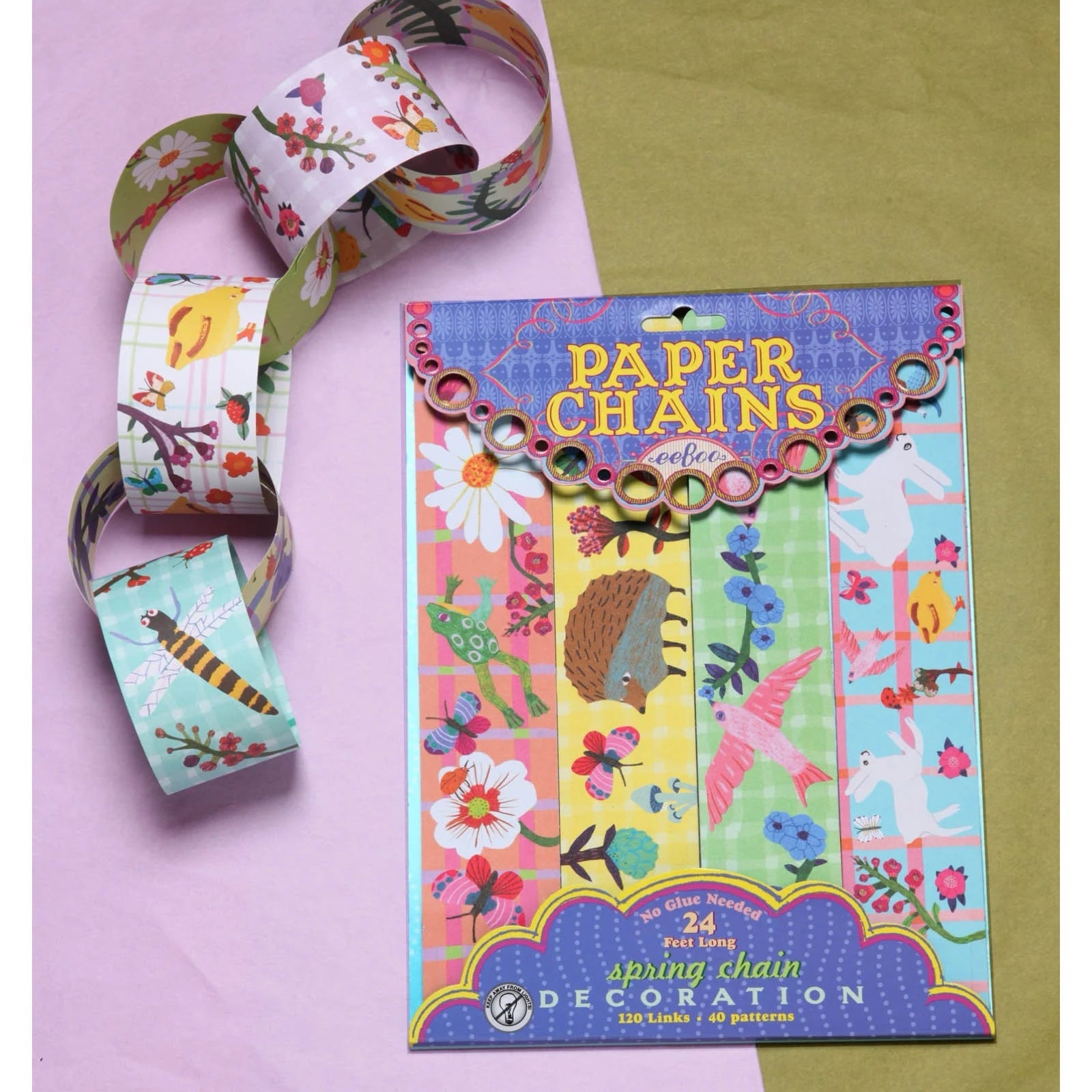 Springtime Paper Chain - bubblegum market