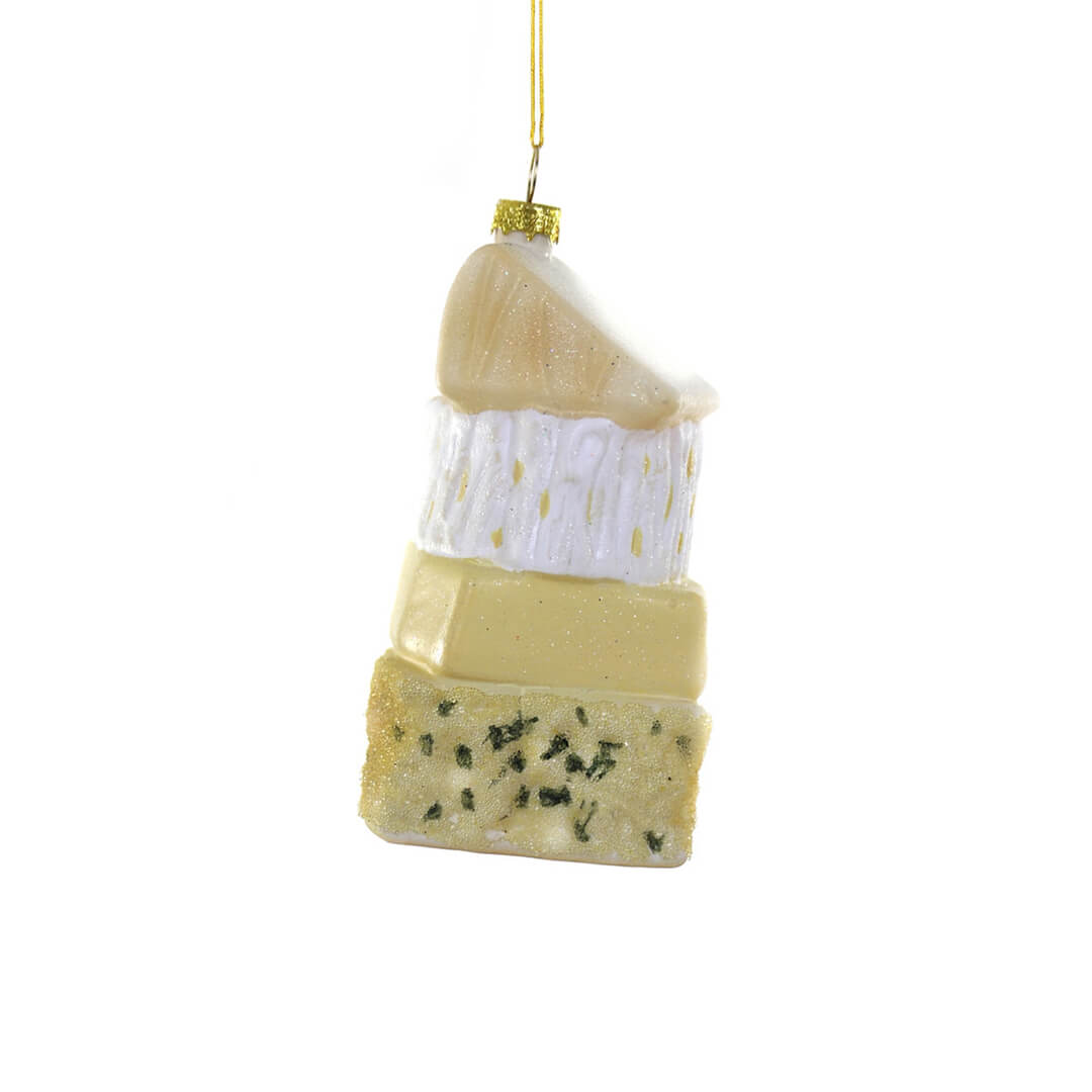 Stack of Cheese Ornament 5" - bubblegum market
