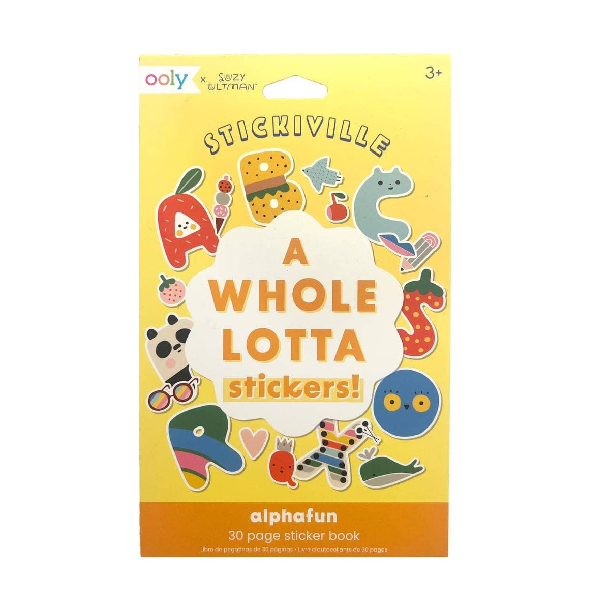 Stickiville Stickers X Suzy Ultman: Alphabet - bubblegum market