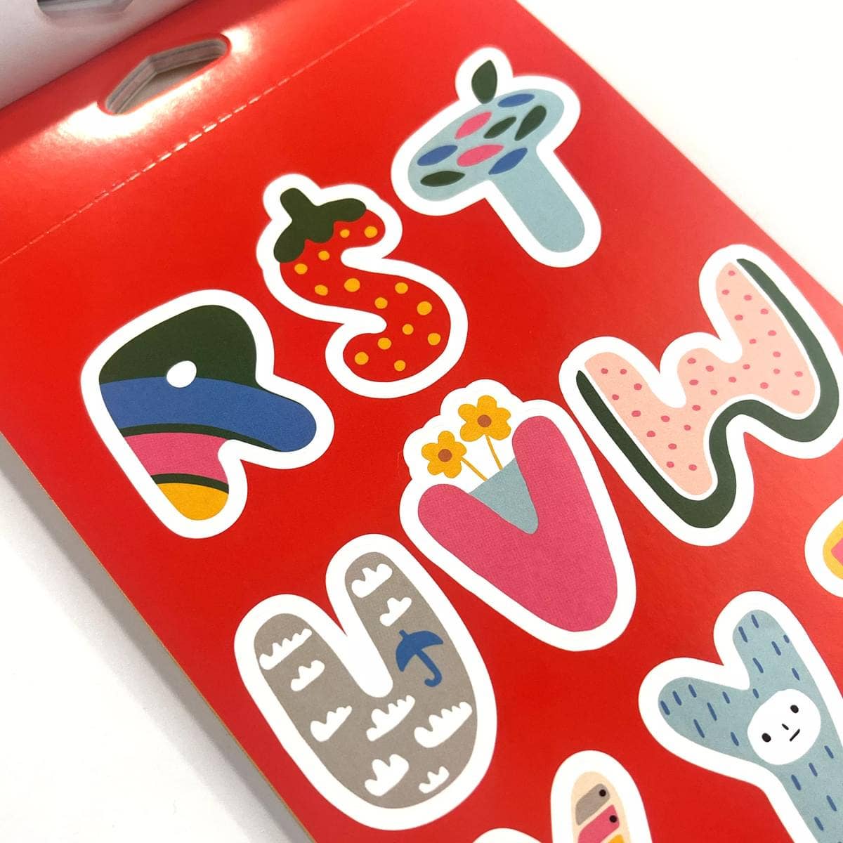 Stickiville Stickers X Suzy Ultman: Alphabet - bubblegum market