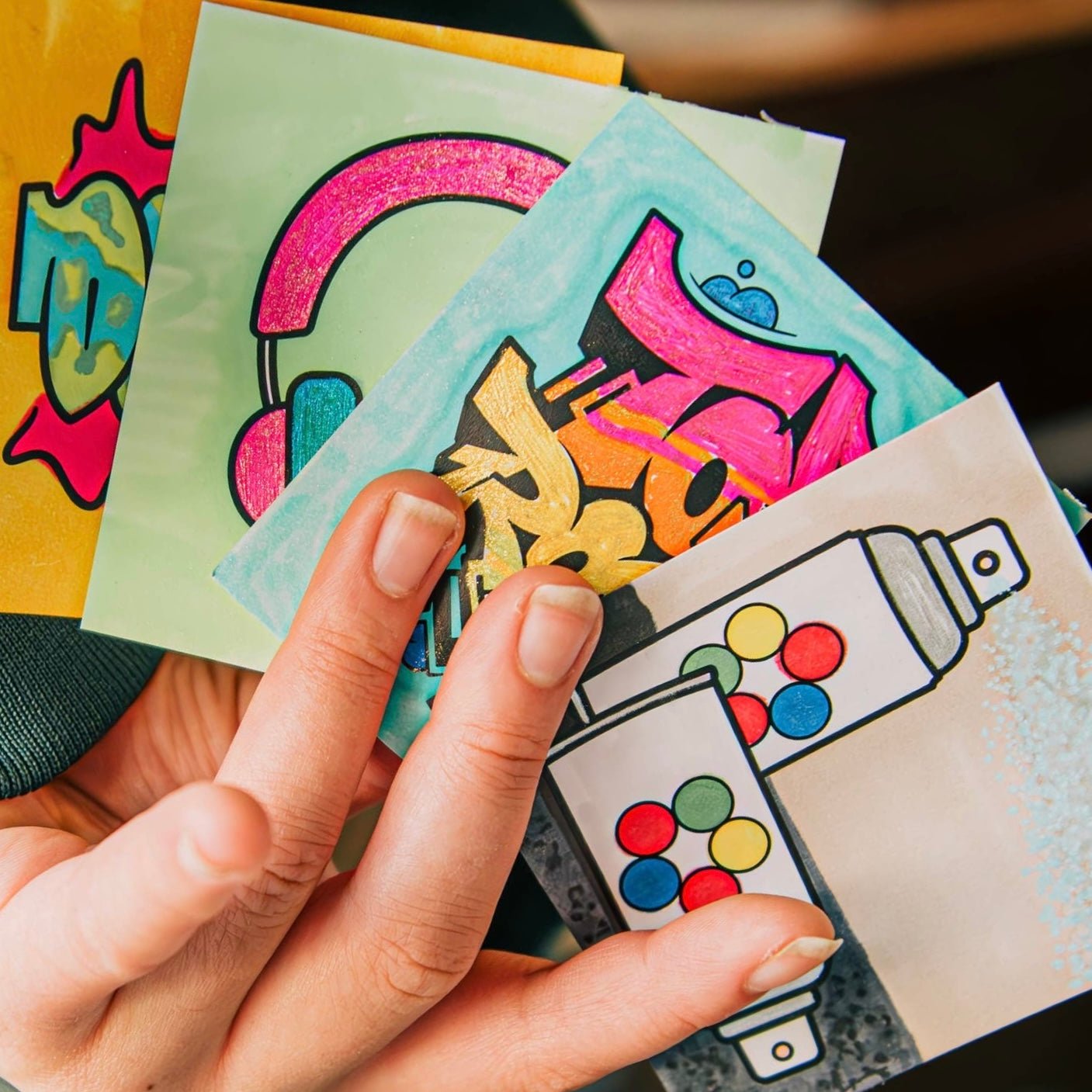 Stop! Color Time Mini Coloring Book - bubblegum market