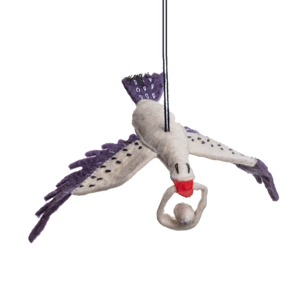 Stork Ornament - bubblegum market
