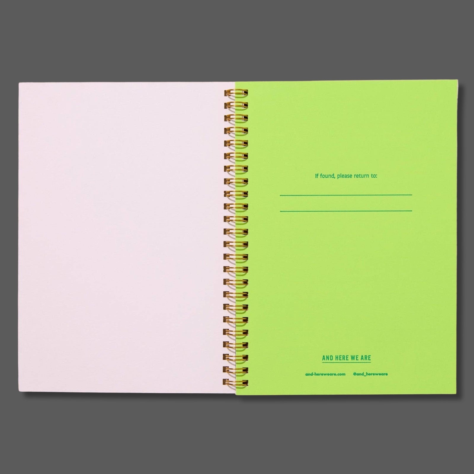 Strawberry A5 Letterpress Notebook - bubblegum market