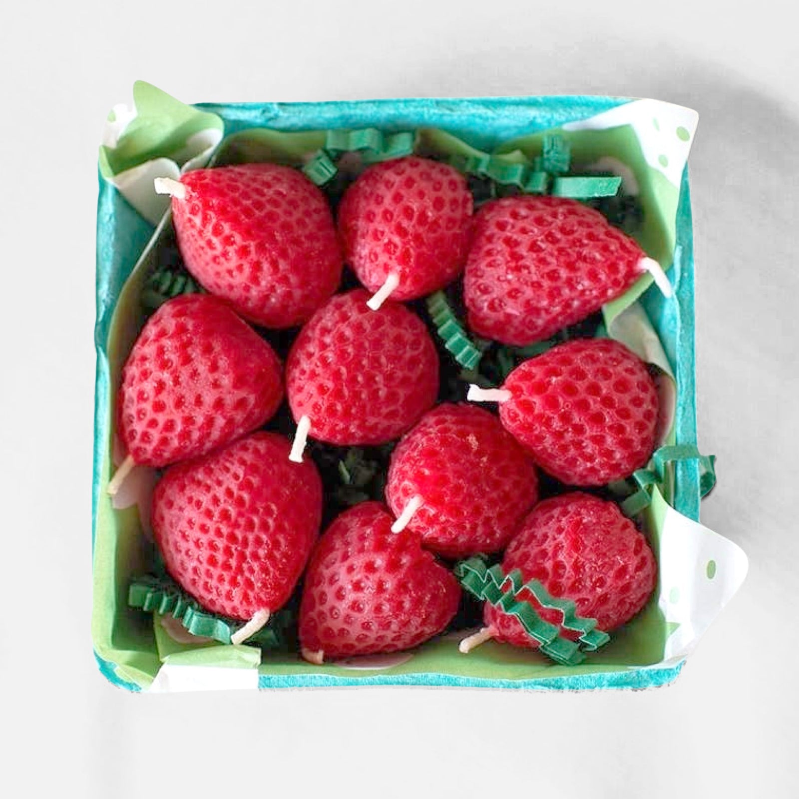 Strawberry Birthday Candles - bubblegum market