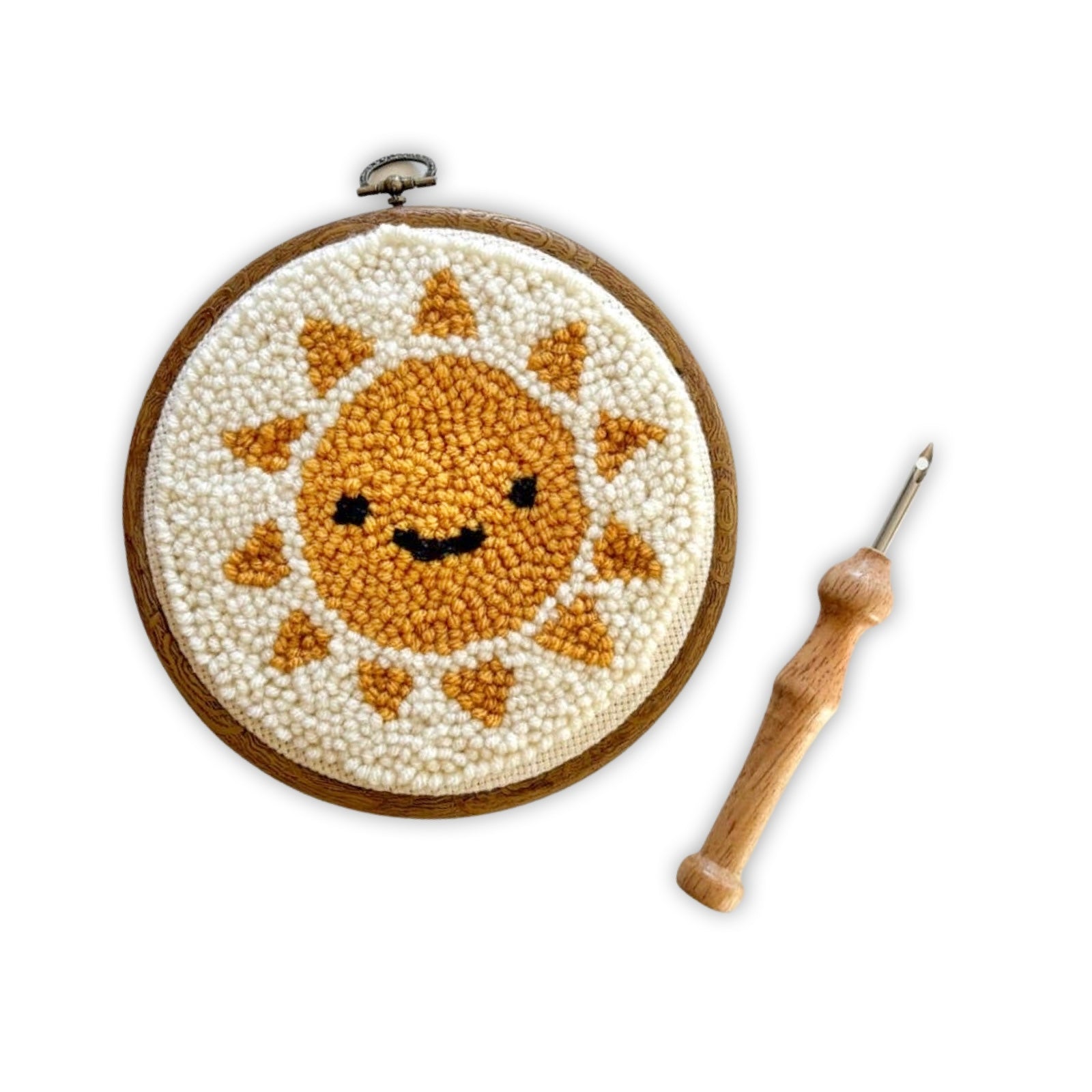 Sunshine Punch Needle Kit - bubblegum market