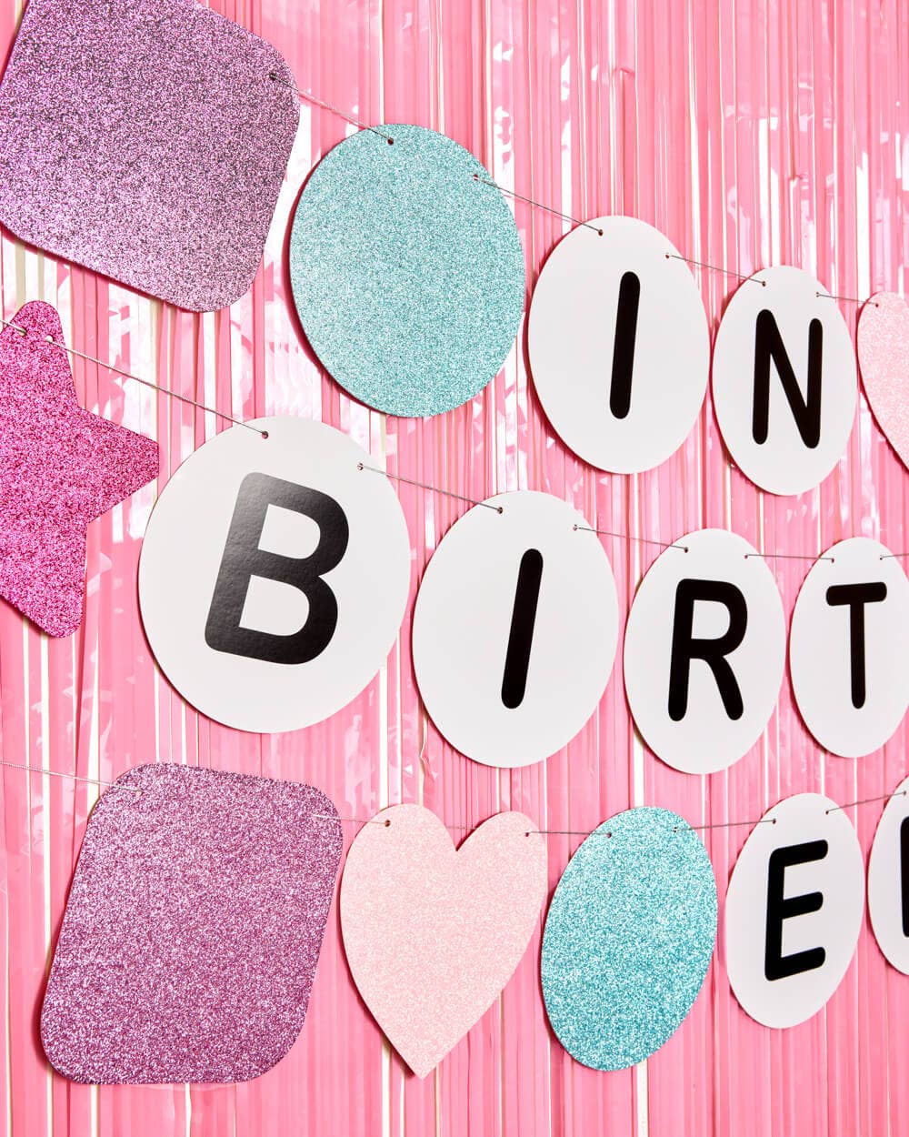 Swiftie Party Birthday Era Banner - bubblegum market