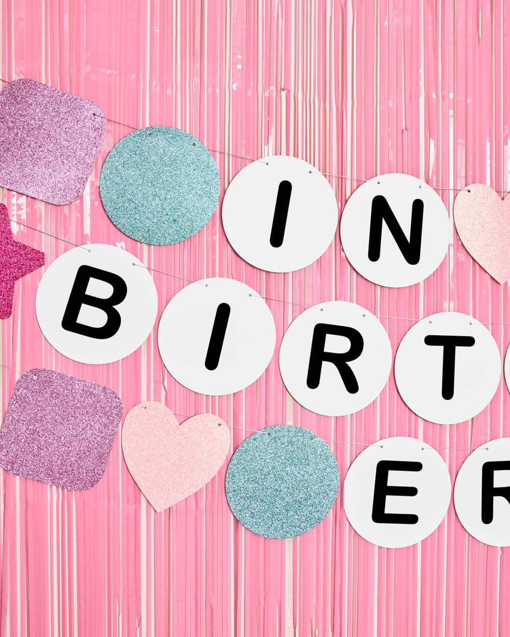 Swiftie Party Birthday Era Banner - bubblegum market