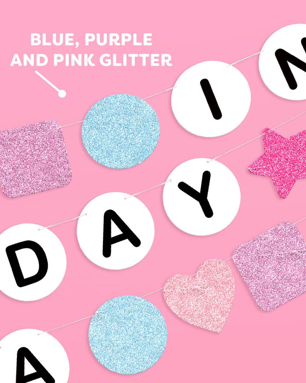 Swiftie Party Birthday Era Banner - bubblegum market