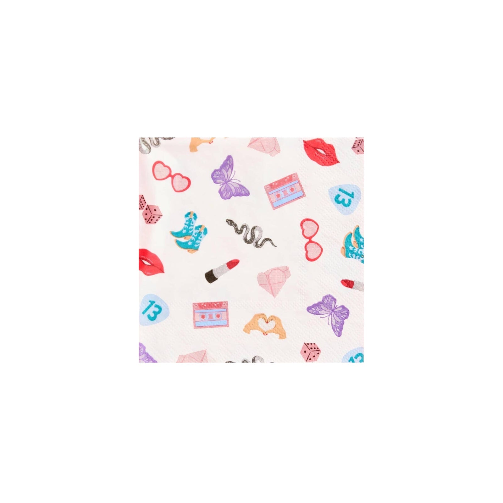 Swiftie Party Cocktail Napkins - bubblegum market