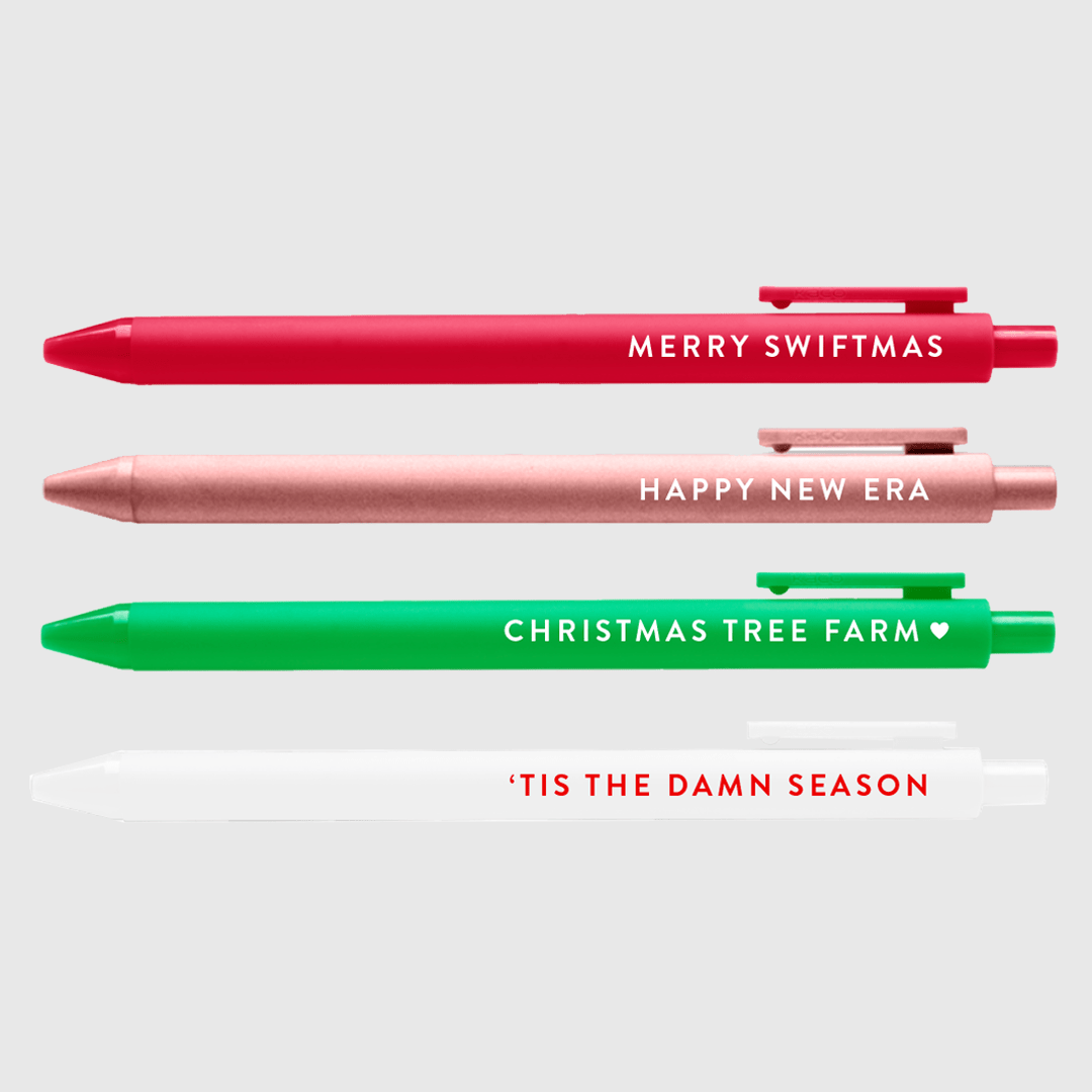 Swiftmas Pen Set - bubblegum market
