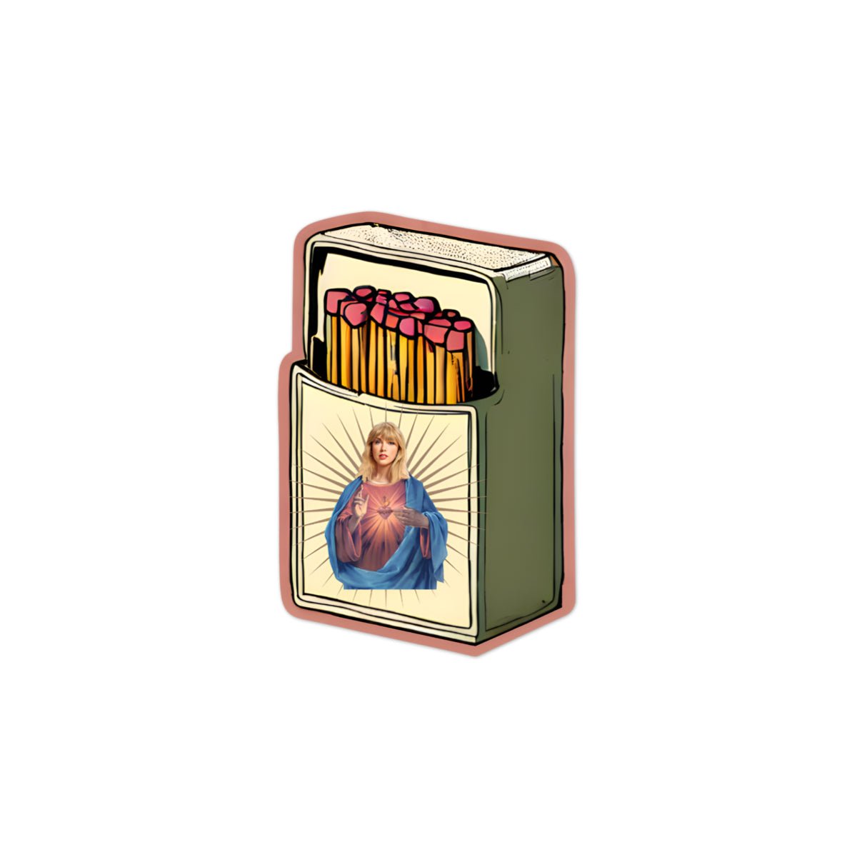 Taylor Our Saint Vinyl Sticker - bubblegum market