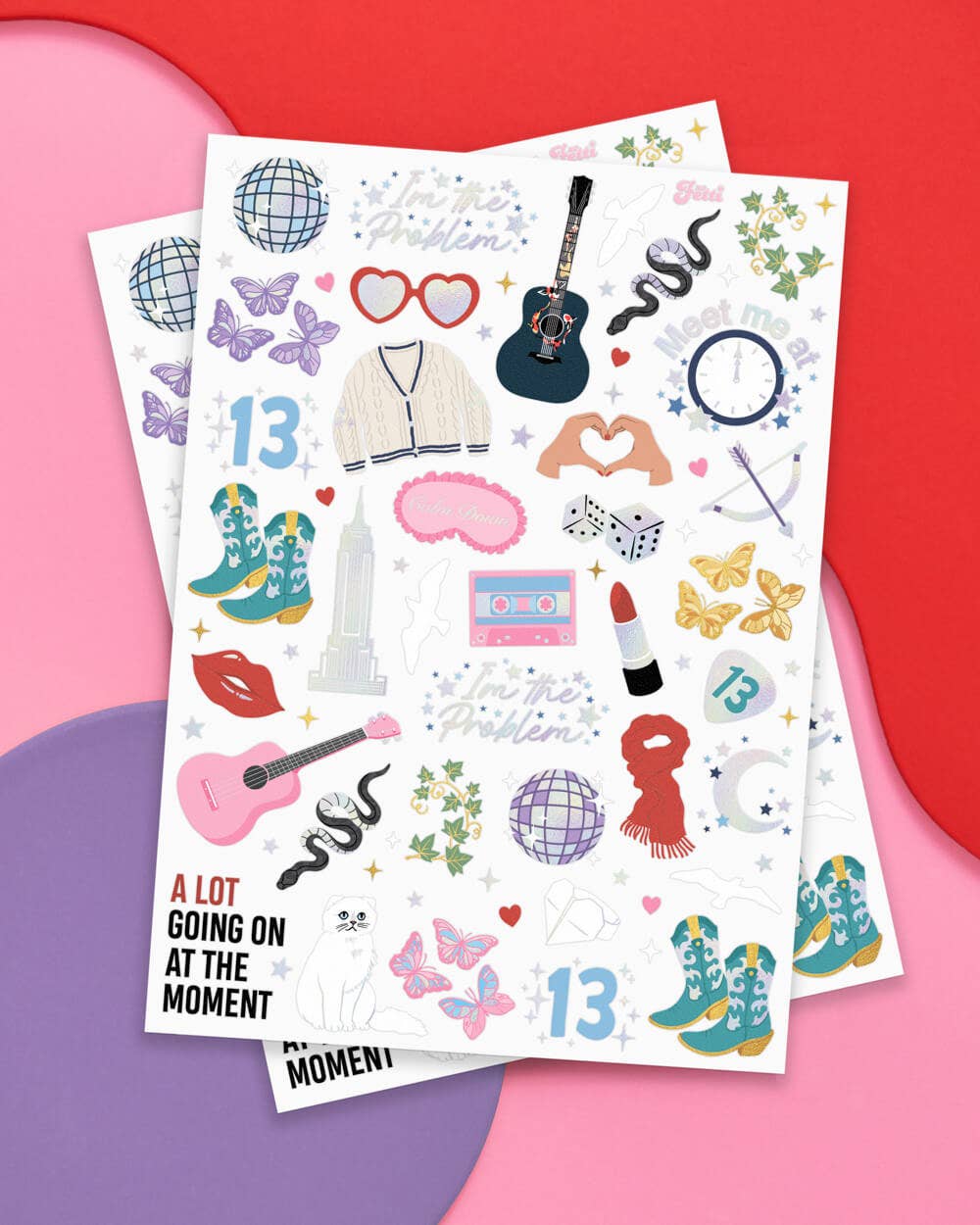 Taylor Swift Eras Tour Temporary Tattoos - bubblegum market