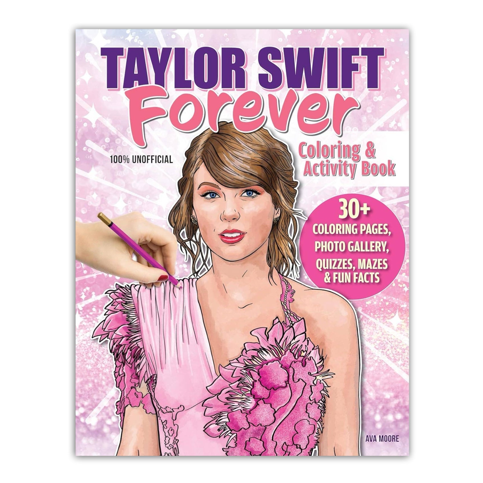 Taylor Swift Forever Coloring & Activity Book - bubblegum market