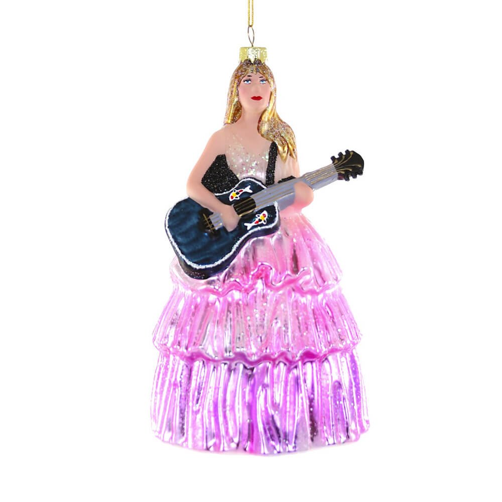 Taylor Swift w/ Guitar Ornament 6.5" - bubblegum market