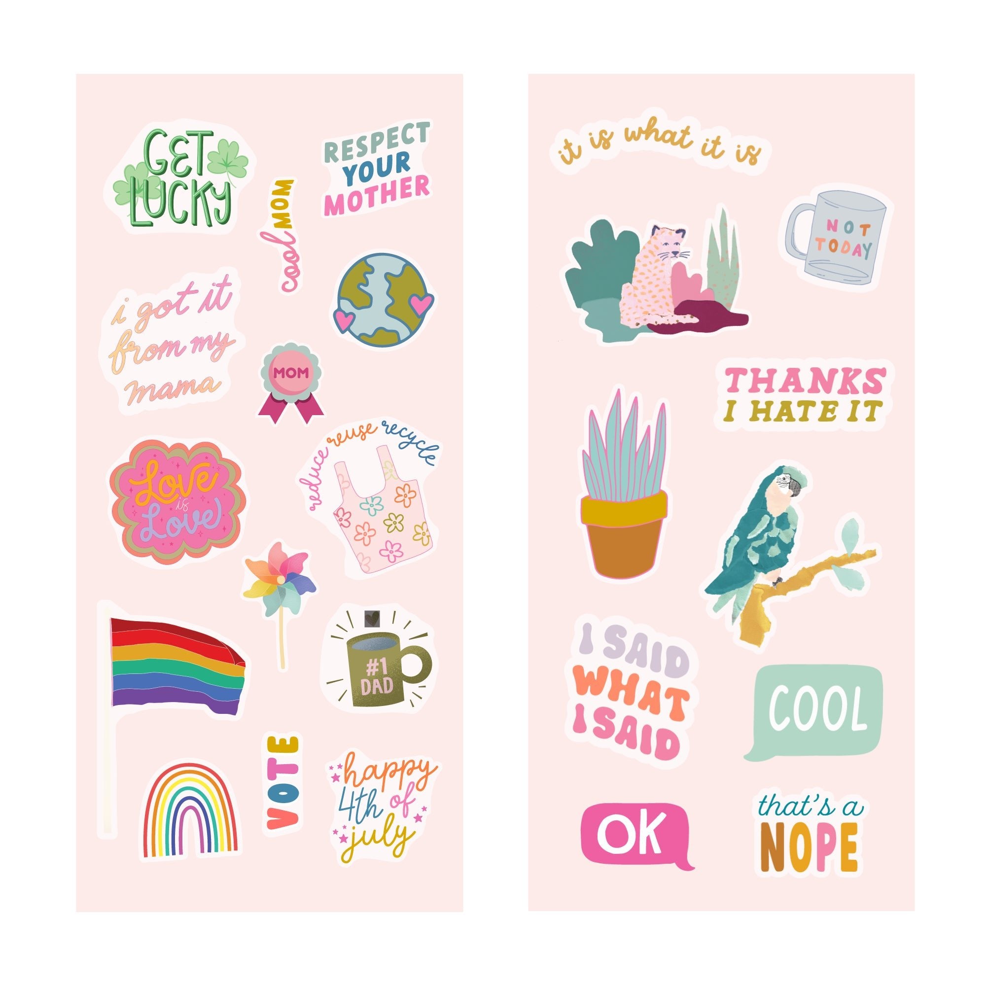The Sweary Everything Sticker Book - bubblegum market
