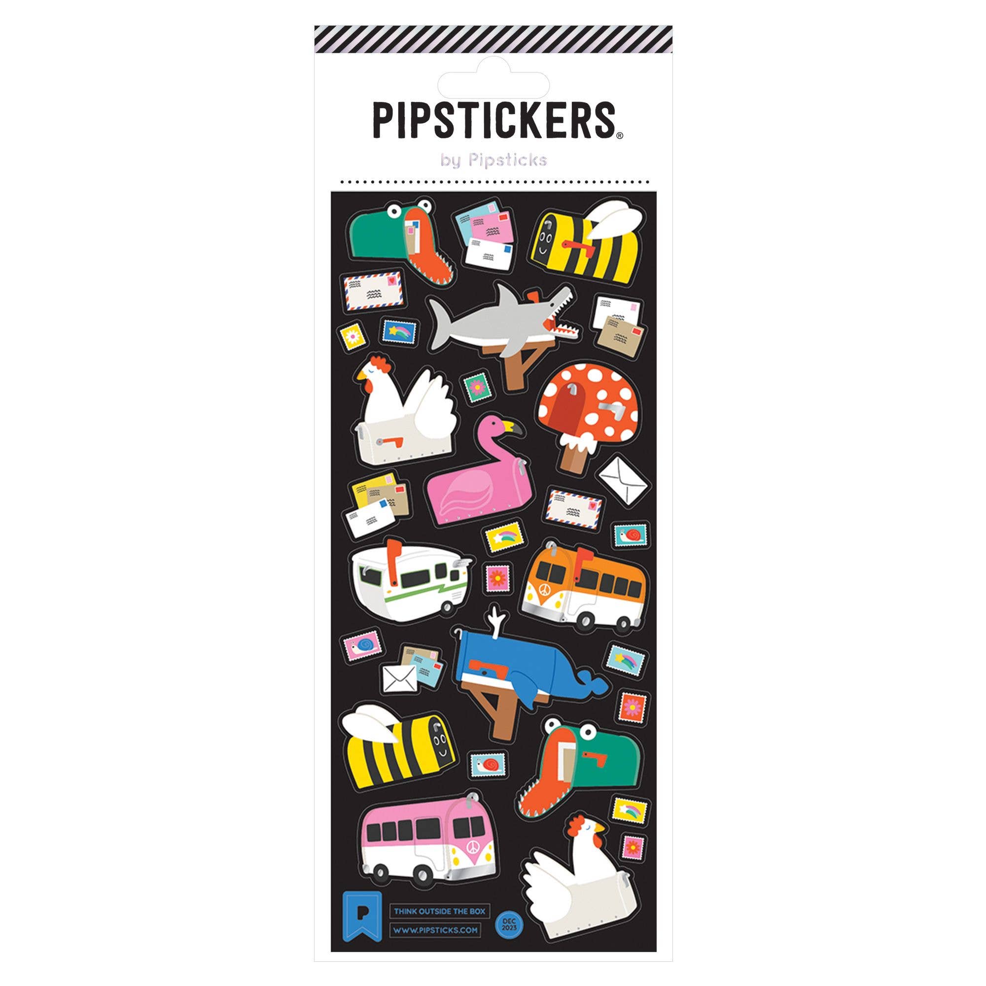 Think Outside The Box Stickers - bubblegum market
