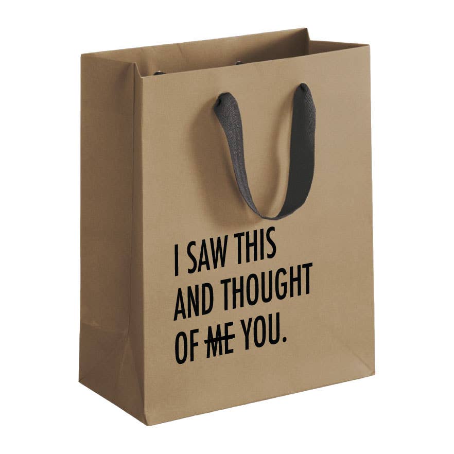 THOUGHT OF YOU Gift Bag - bubblegum market