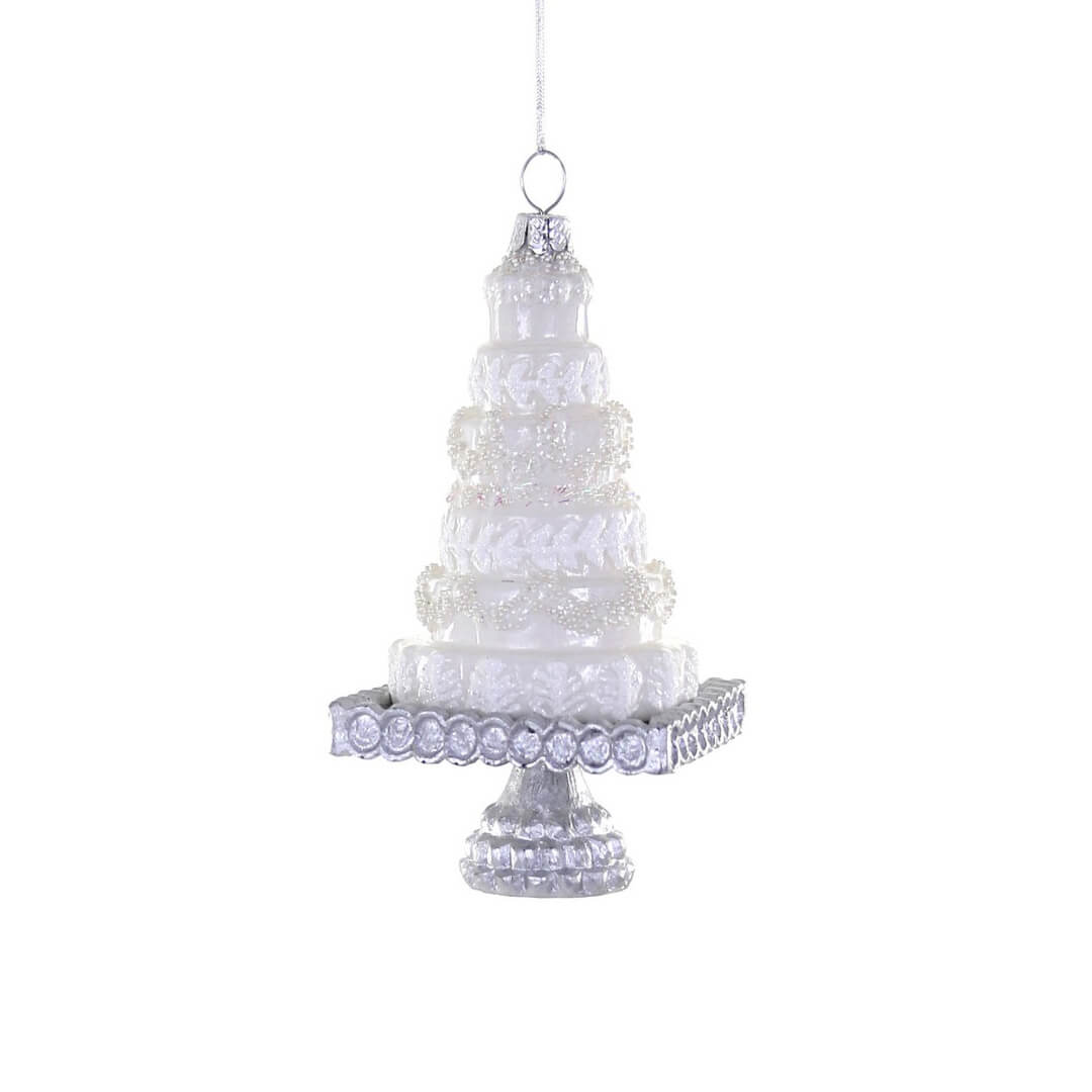 Tiered Wedding Cake Ornament 4.5" - bubblegum market