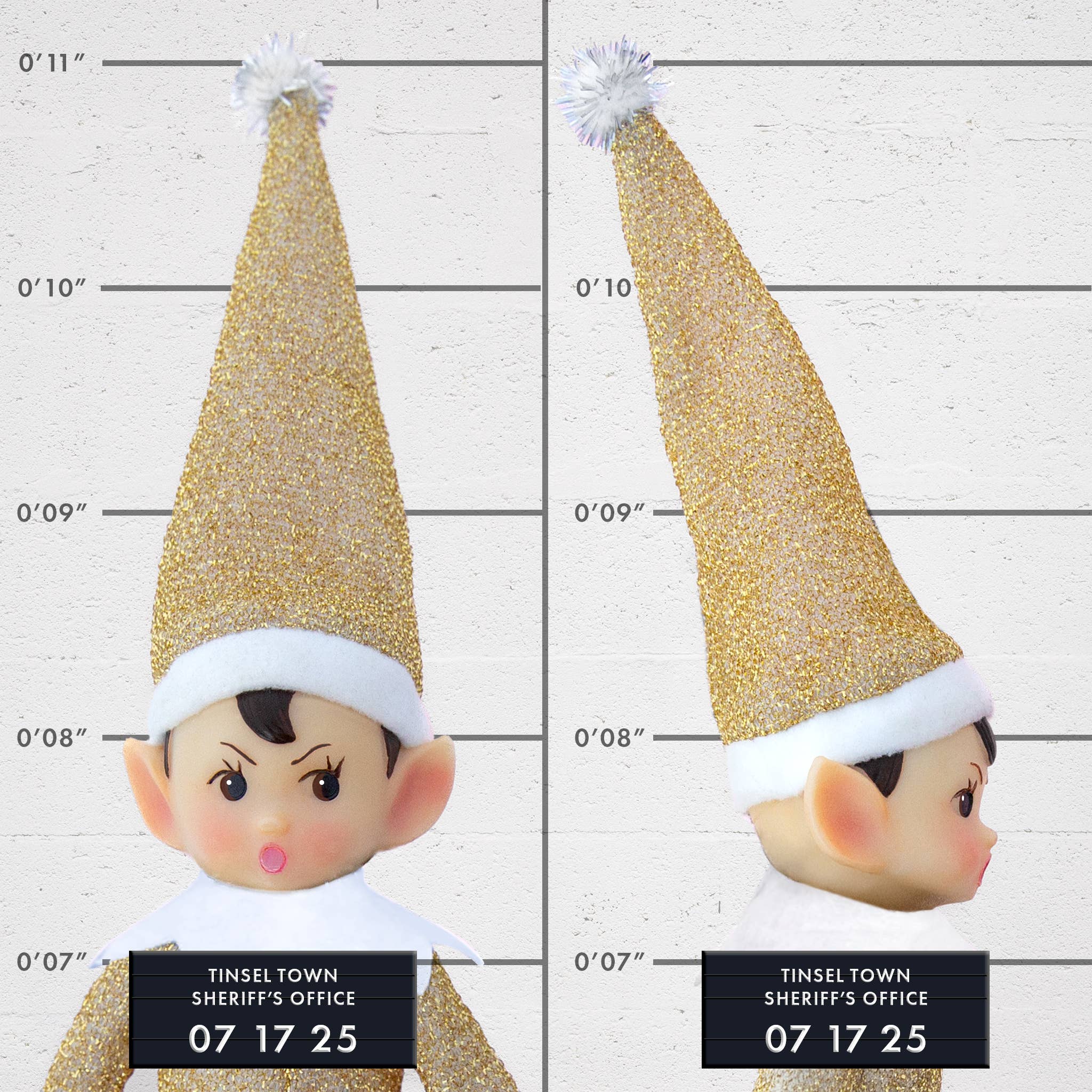 Tinsel Todd Gold Elf Ornament 11" - bubblegum market