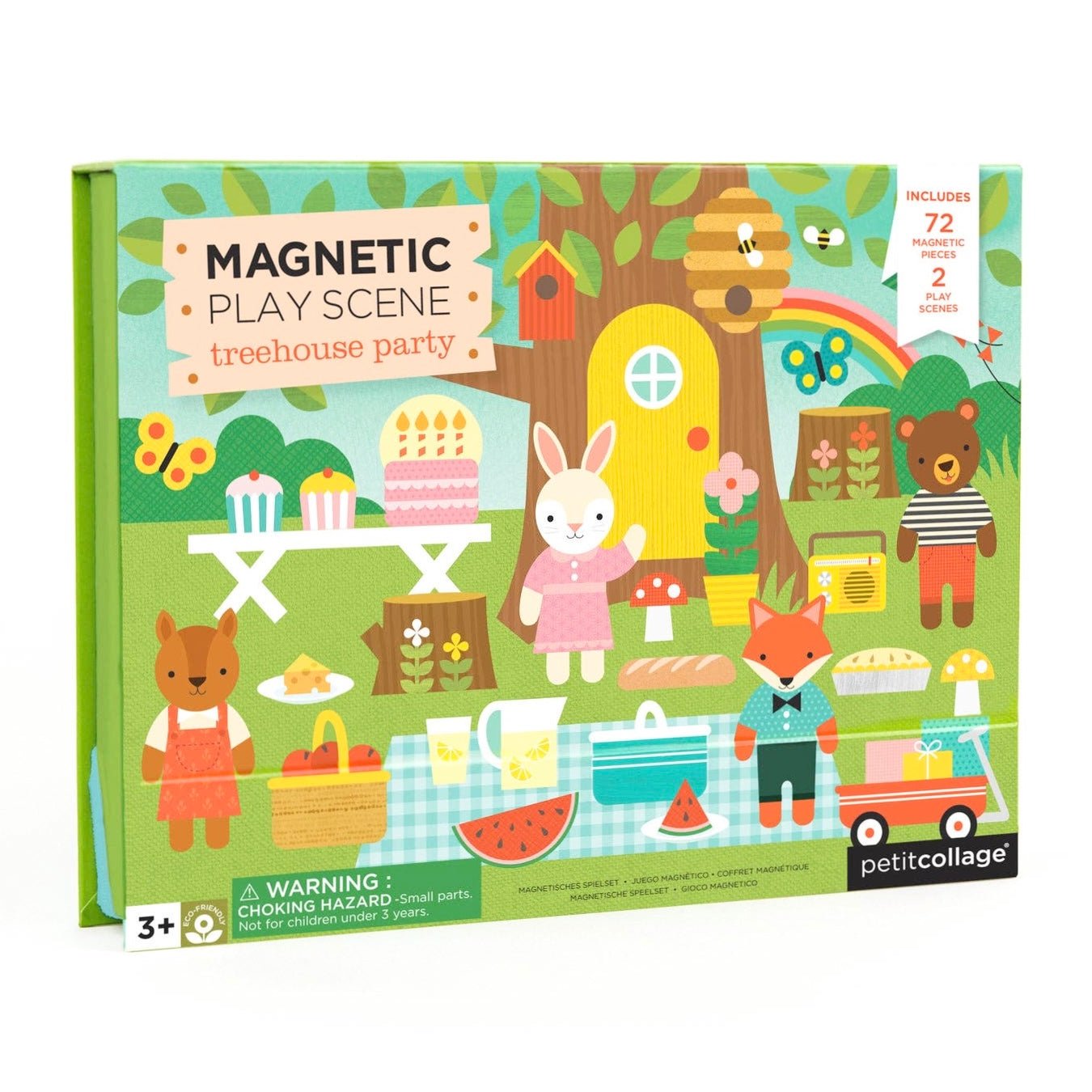 Treehouse Party Magnetic Play Scene - bubblegum market