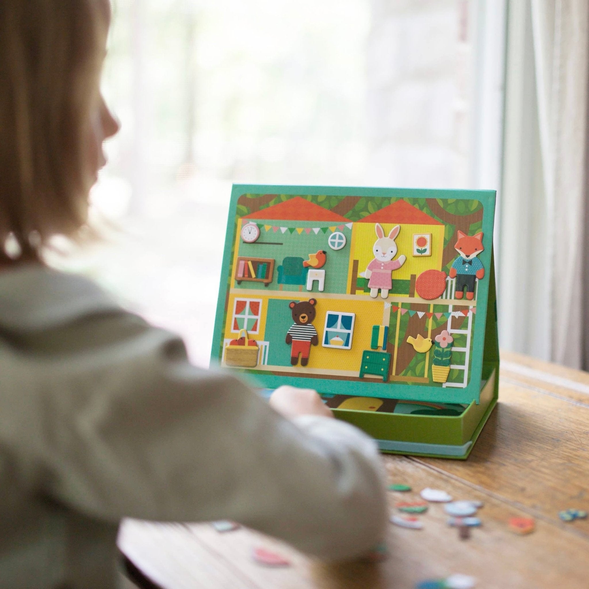 Treehouse Party Magnetic Play Scene - bubblegum market