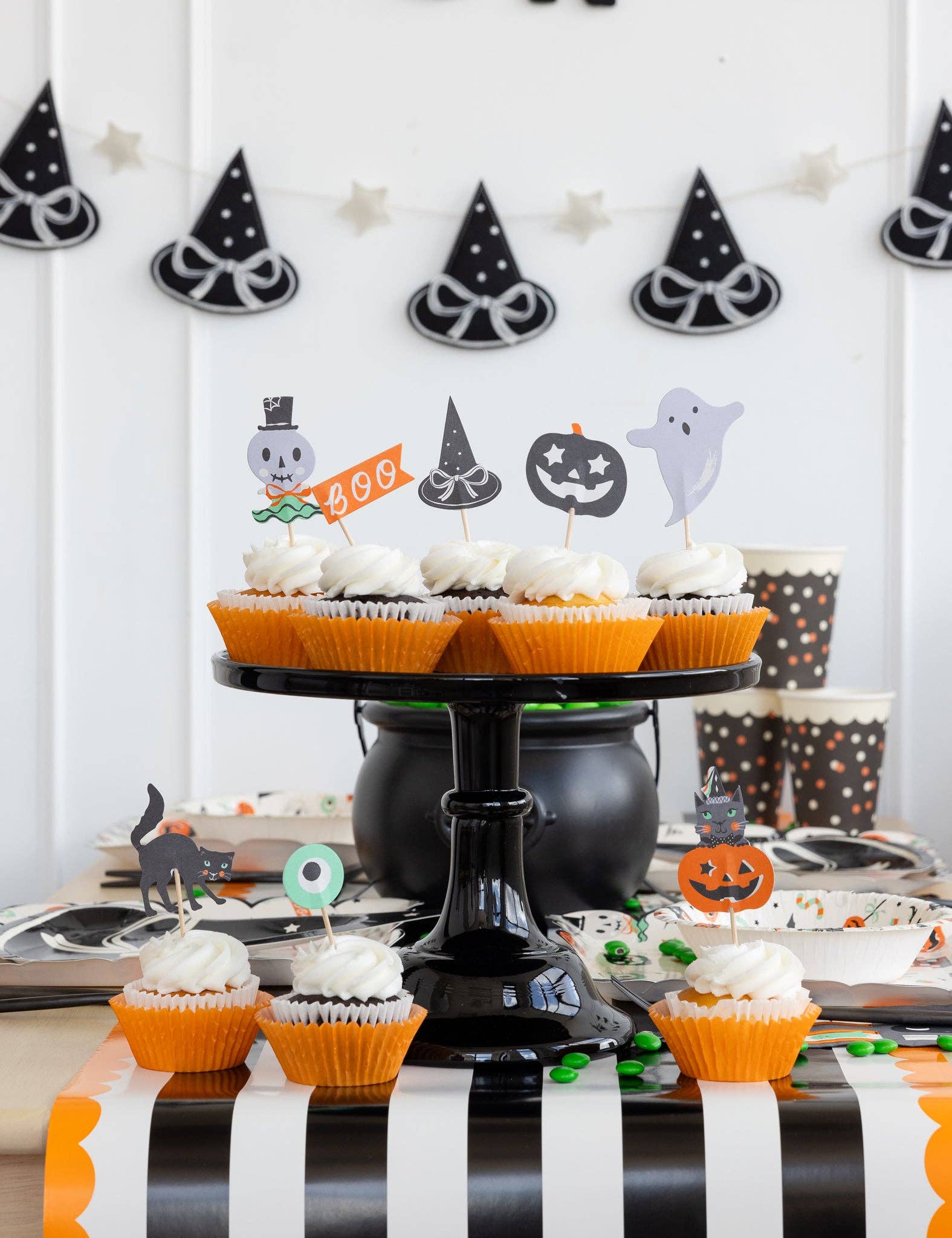 Tricks & Treats Cupcake Toppers - bubblegum market