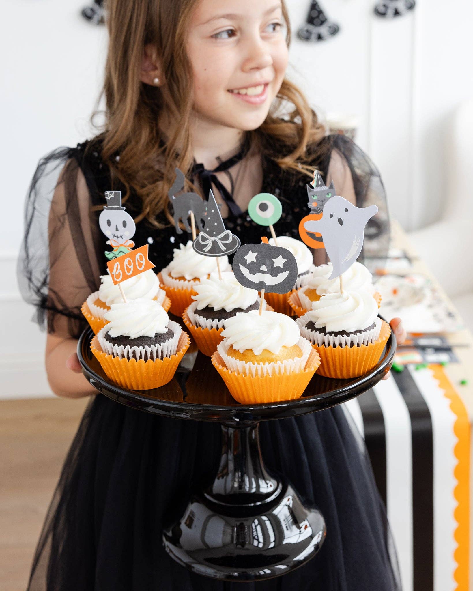 Tricks & Treats Cupcake Toppers - bubblegum market