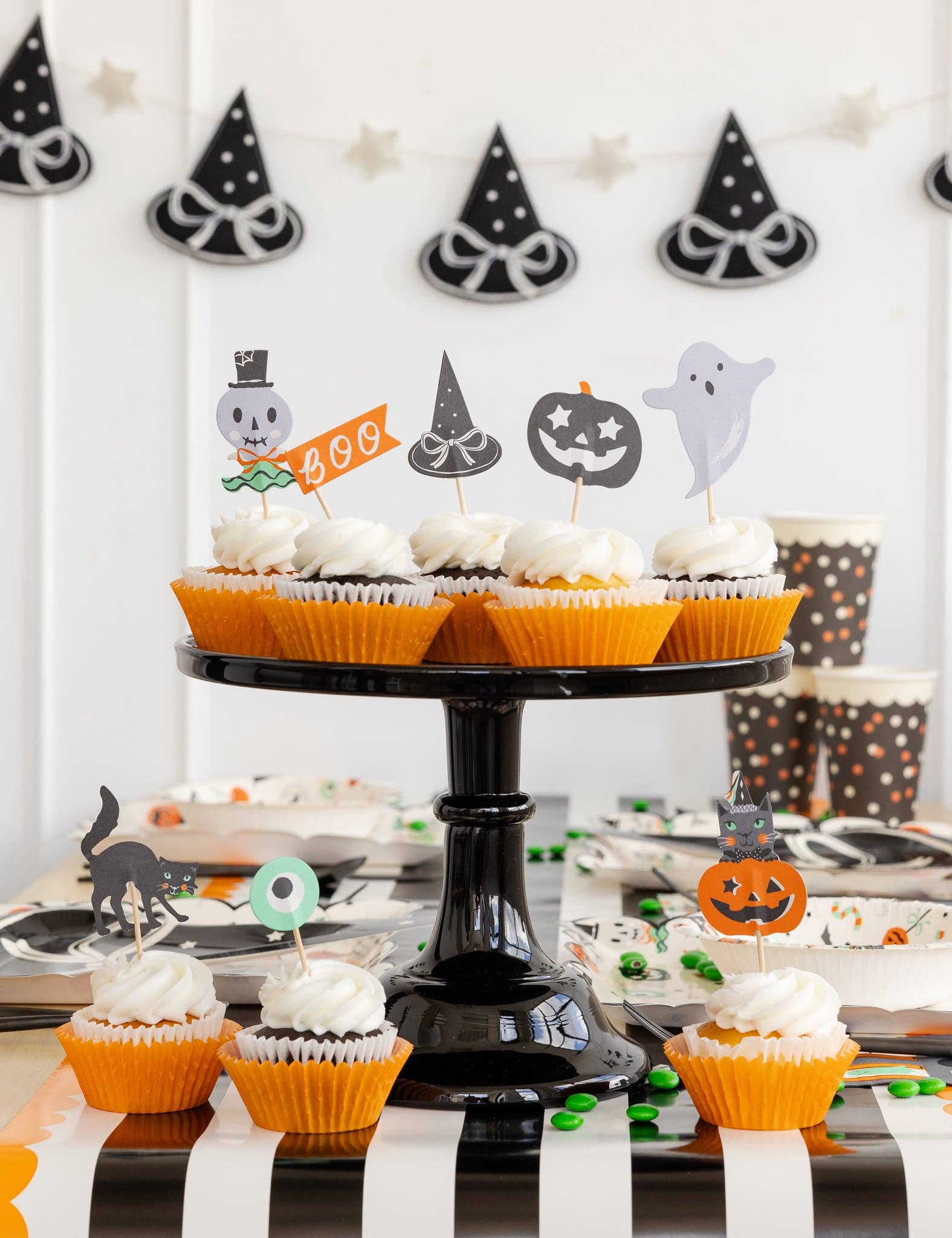 Tricks & Treats Cupcake Toppers - bubblegum market