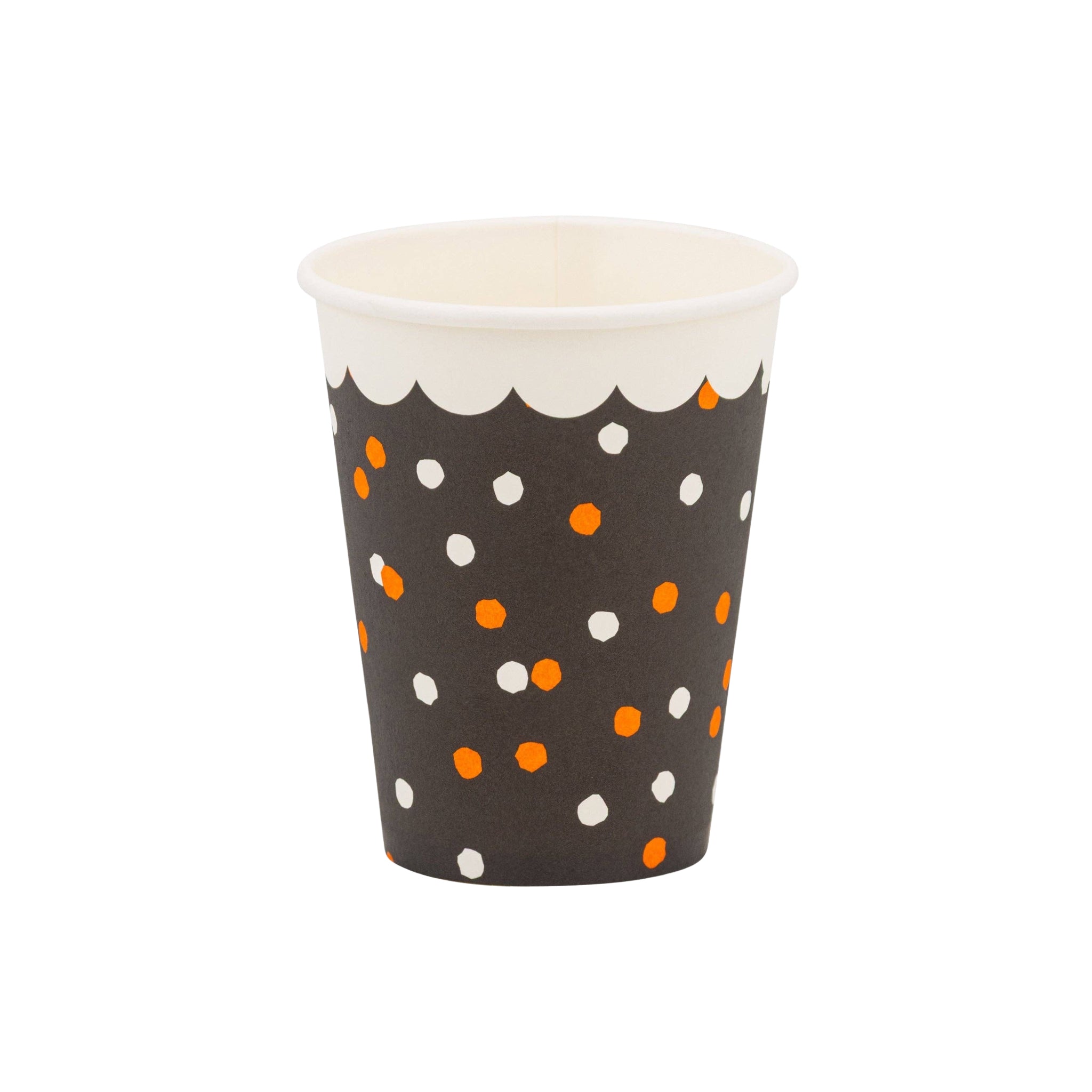 Tricks & Treats Polka Dot Paper Cups - bubblegum market