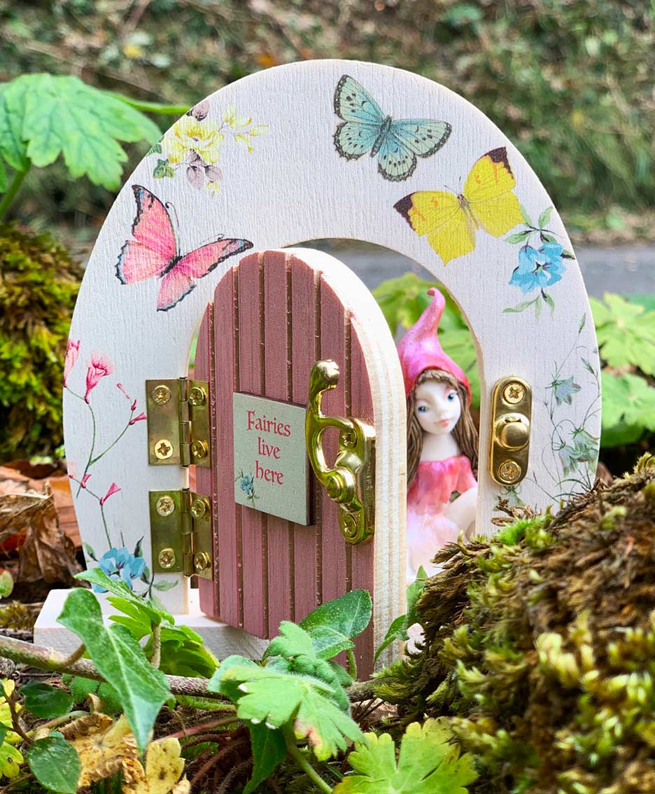 Truly Fairy Wooden Fairy Door - bubblegum market