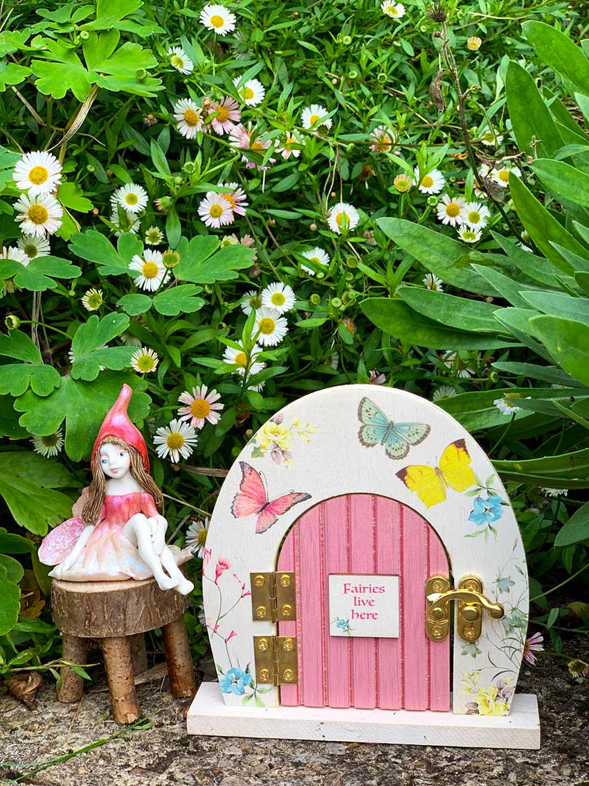 Truly Fairy Wooden Fairy Door - bubblegum market