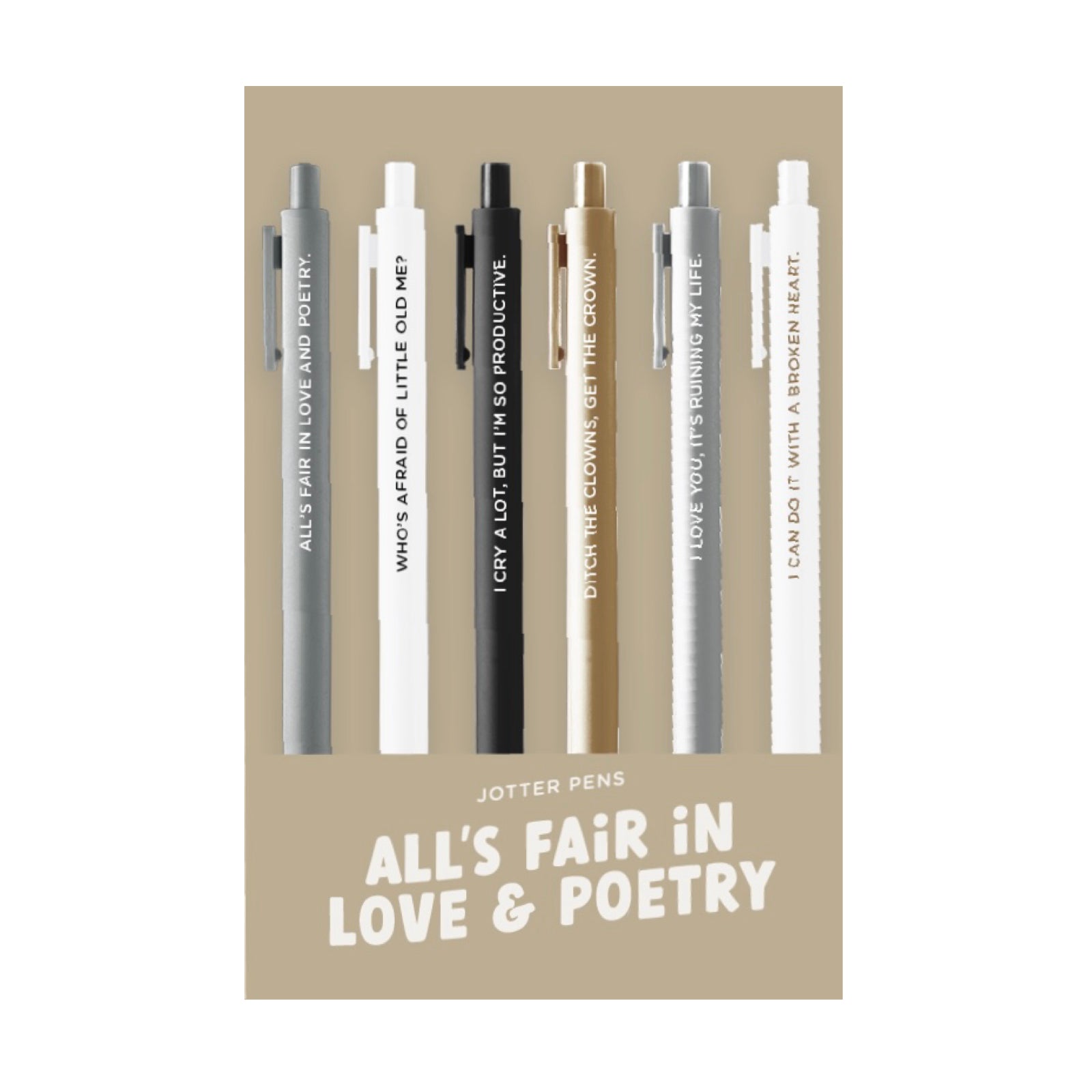 TTPD / ALL'S FAIR IN LOVE AND POETRY Swifie Jotter Pen Set - bubblegum market