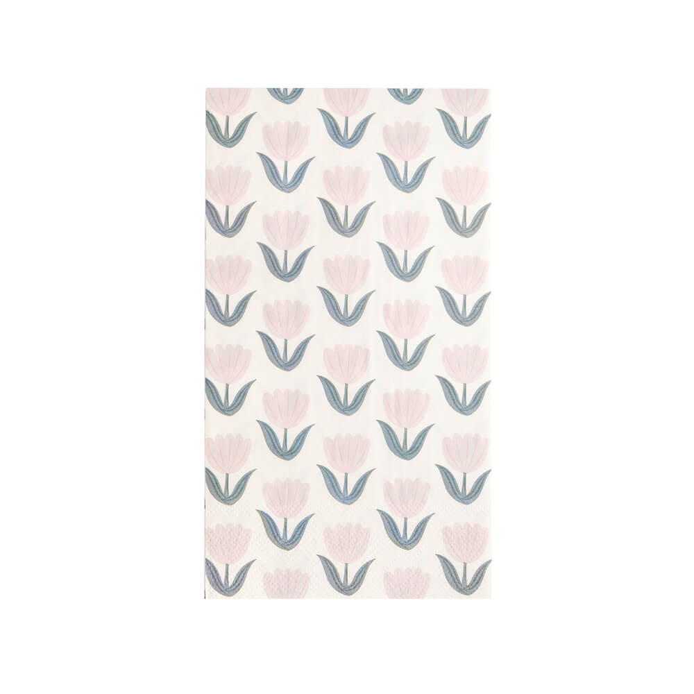 Tulips Paper Dinner Napkins - bubblegum market