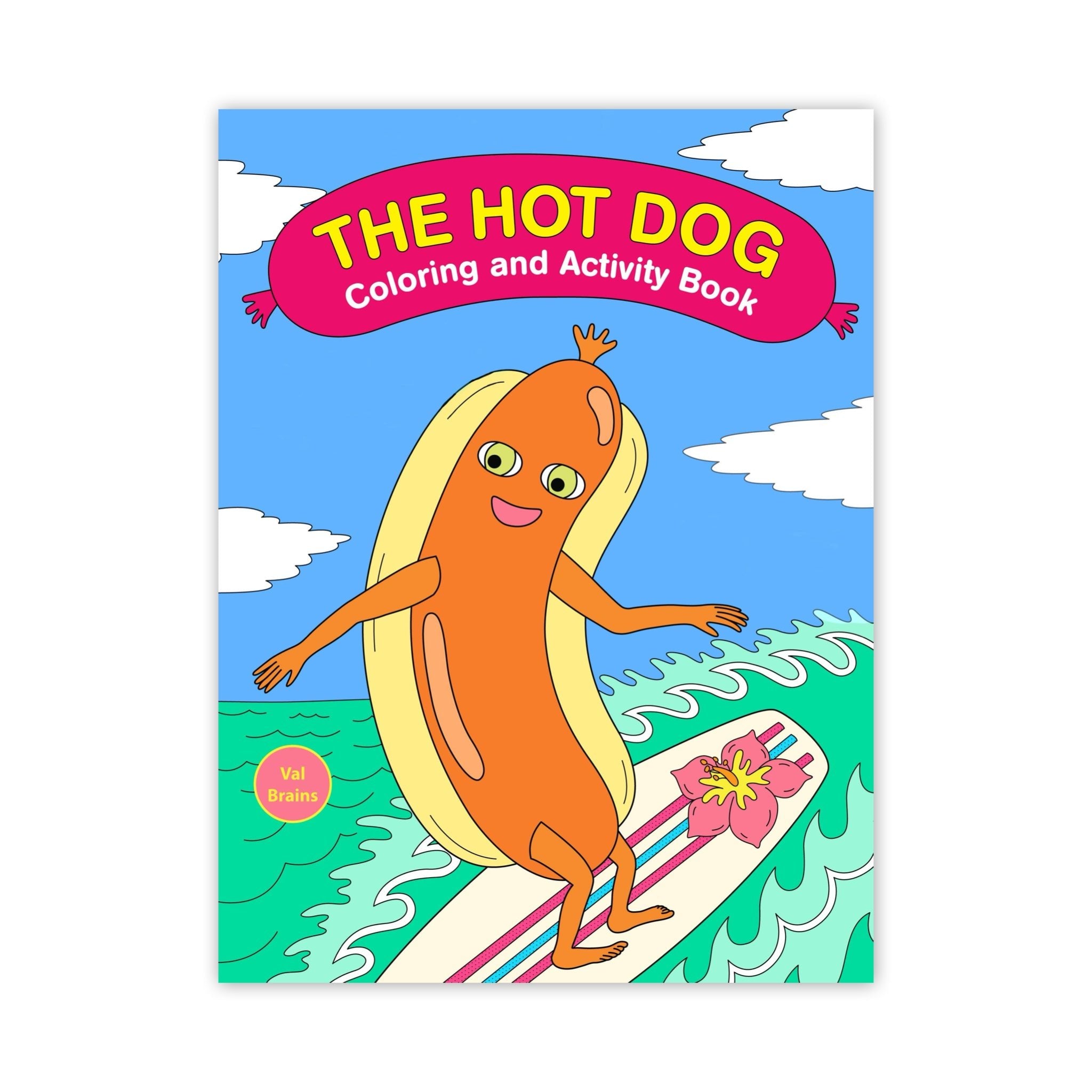 Ultimate Hot Dog Coloring and Activity Book - bubblegum market
