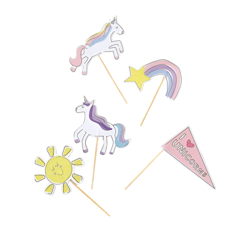 Unicorn Dreams Mini Toppers - bubblegum market